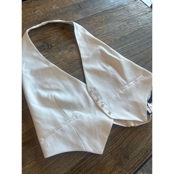 retrofete Florence Open Back Vest White Womens Size XL - Picture 6 of 9